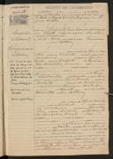 Registo de casamento n.º 185: Manuel Sardinha c.c. Maria Rodrigues Sardinha