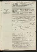 Registo de casamento n.º 171: João Gonçalves c.c. Nazarena gonçalves dos Reis