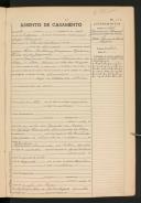 Registo de casamento n.º 487: Francisco Manuel Fernandes da Silva c.c. Alda Gomes de Freitas Capelo