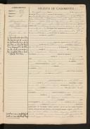 Registo de casamento n.º 856: Alcide Sinfrónio Ferreira c.c. Clara Blanche May Ferreira