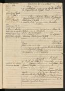 Registo de casamento n.º 45: José Rodrigues Capelo c.c. Isabel Gomes