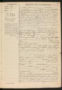 Registo de casamento n.º 374: José Crispim de Andrade c.c. Maria de Jesus de Sousa