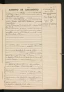 Registo de casamento n.º 696: Francisco Pinto de Brito c.c. Maria Isilda Pinto