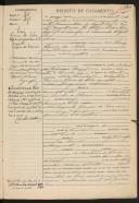 Registo de casamento n.º 326: Luís Gomes da Silva c.c. Augusta Gouveia da Câmara