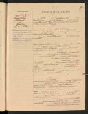 Registo de casamento n.º 42: Manuel de Sousa Sério c.c. Antónia de Gouveia