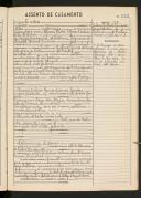 Registo de casamento n.º 112: António Gilberto Gomes de Sousa Cardoso c.c. Felismina de Freitas