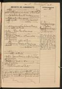 Registo de casamento n.º 21: João de Góis Mendonça c.c. Filomena Ferreira de Mendonça