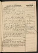 Registo de casamento n.º 115: José Gonçalves de Barros c.c. Evangelina de Jesus