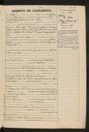 Registo de casamento n.º 804: Carlos da Silva c.c. Maria Margarida Garcia