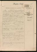 Registo de casamento n.º 7: Pedro Maria Telo c.c. Maria da Conceição Lomelino Ruas