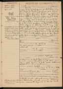 Registo de casamento n.º 524: Miguel Castro c.c. Ilda Acácia Bettencourt