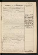 Registo de casamento n.º 630: Samuel José de Sousa c.c. Maria José Relva(?) da Costa Meira