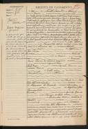 Registo de casamento n.º 315: José Pereira c.c. Maria Eugénia Gonçalves