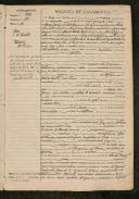 Registo de casamento n.º 670: José de Castro c.c. Isabel de Sousa