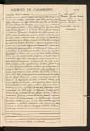 Registo de casamento n.º 105: Moisés Gomes Inácio c.c. Verónica Guiomar Coutinho