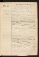 Registo de casamento n.º 325: Fernando Arsénio c.c. Salomé Vieira