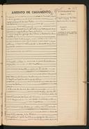 Registo de casamento n.º 350: Virgílio Jorge da Silva c.c. Maria Cecília Coelho