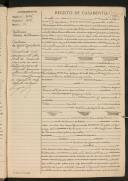 Registo de casamento n.º 605: António Pereira de Oliveira c.c. Carolina de Jesus Gonçalves