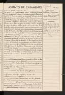 Registo de casamento n.º 193: António Fernandes c.c. Maria José Correia Pereira Fernandes