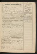 Registo de casamento n.º 808: José Carvalho c.c. Maria José Mendes