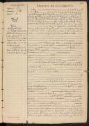 Registo de casamento n.º 186: Manuel Pinto c.c. Maria dos Anjos de Freitas