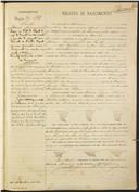 Registo de nascimento n.º 772: Maria Assunção dos Santos. Pai: José Francisco dos Santos; Mãe: Alexandrina Clementina dos Santos.