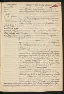 Registo de casamento n.º 296: João de Sousa c.c. Virgínia de Mendonça