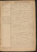 Registo de casamento n.º 545: José Silveira Peixoto c.c. Maria José da Ressurreição Machado