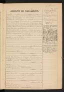 Registo de casamento n.º 555: Casimiro Brás António c.c. Maria José Andrade Abreu