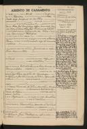 Registo de casamento n.º 803: Francisco Fernandes da Silva c.c. Maria Conceição Rodrigues