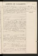 Registo de casamento n.º 217: António José Gouveia c.c. Angelina Correia de Gouveia