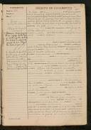 Registo de casamento n.º 610: Jorge de Freitas Silvestre c.c. Alzira da Conceição Fernandes