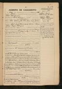 Registo de casamento n.º 344: Saúl Vicente Fernandes da Silva c.c. Maria Glória Brazão Rodrigues