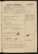 Registo de casamento n.º 210: Júlio Fernandes Sabino c.c. Maria Rosa de Jesus Sabino