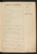 Registo de casamento n.º 921: Alberto Miranda c.c. Maria Angelina de Freitas Branco