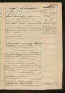 Registo de casamento n.º 387: João da Costa c.c. Maria Vera Pita