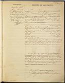 Registo de nascimento n.º 347: Lucinda Gomes Perneta. Pai: João Gomes Perneta; Mãe: Leopoldina da Conceição Gomes.