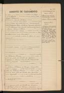 Registo de casamento n.º 402: Manuel dos Santos Fernandes Júnior c.c. Maria Sousa Abreu