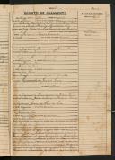 Registo de casamento n.º 40: Manuel Teixeira Camarata c.c. Conceição de Jesus de Sousa