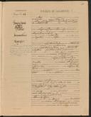 Registo de casamento n.º 28: Ângelo Ferreira Serrão c.c. Maria Pestana