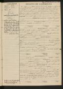 Registo de casamento n.º 352: João Gonsalves c.c. Maria de Nóbrega