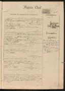 Registo de casamento n.º 4: Joaquim Rodrigues c.c. Maria Lino Rodrigues