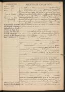 Registo de casamento n.º 100: João de Viveiros c.c. Georgina de Jesus Gonçalves