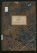 Livro de registo de óbitos de Santo António da Serra do ano de 1869