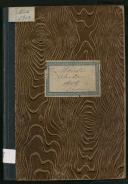 Livro de registo de óbitos do Monte do ano de 1909