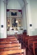 Altar da capela de Santo António, no Palacete dos Zinos, Lombo da Casada, Lugar de Baixo, Freguesia e Concelho da Ponta do Sol