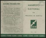 Manifesto eleitoral da freguesia de Marvila