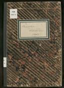 Livro de registo de óbitos da Boaventura do ano de 1865