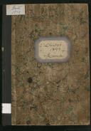 Livro de registo de óbitos do Monte do ano de 1897