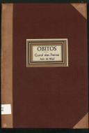 Livro de registo de óbitos do Curral das Freiras do ano de 1896